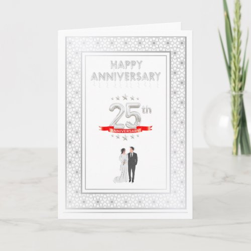 happy 25th anniversary card