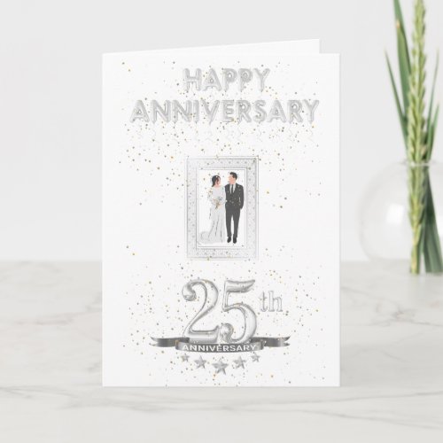 happy 25th anniversary card