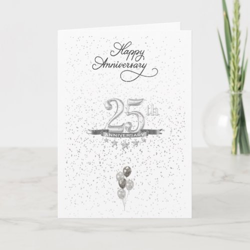 happy 25th anniversary card