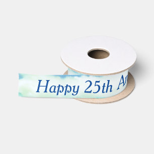 Happy 25th anniversary ribbon by dalDesignNZ