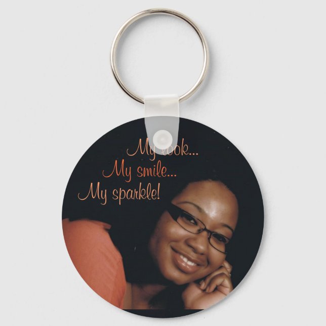 Happy 25th B-Day To Me!![1], Happy%... Keychain (Front)