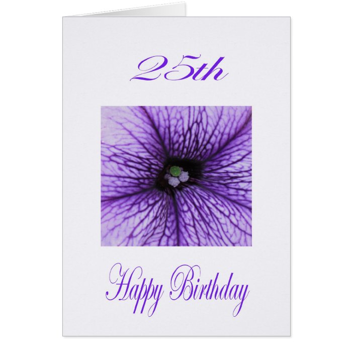 Cards, Note Cards and Happy 25th Birthday Greeting Card Templates