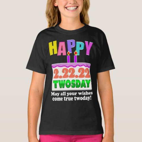 Happy 22222 Twosday T_Shirt