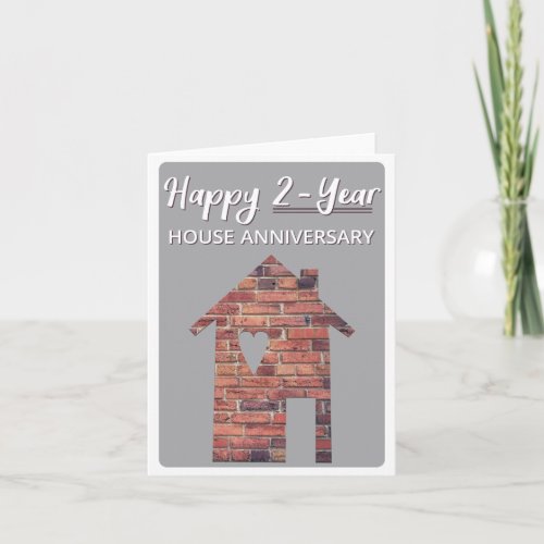 Happy 2_Year Houseaversary Card