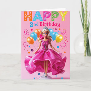 Happy 2nd Birthday Card