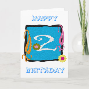 Happy 2nd Birthday Card