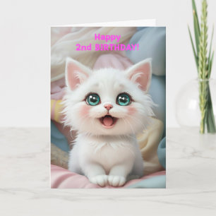 Happy 2nd Birthday Card