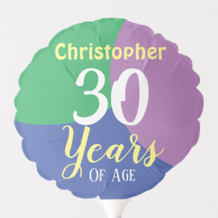 Happy 30th Birthday Balloon
