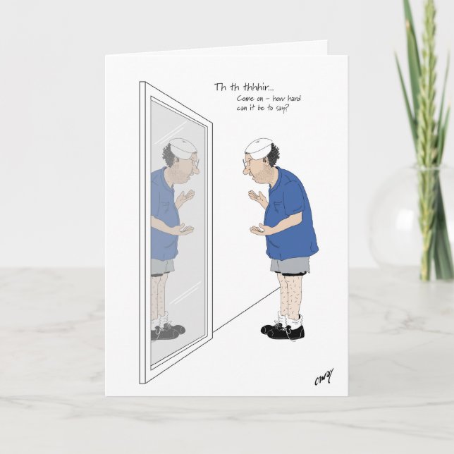 Happy 30th Birthday Card (Front)