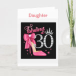 HAPPY *30th BIRTHDAY TO  YOU *DAUGHTER* Card<br><div class="desc">HAPPY **30th*** BIRTHDAY  ***DAUGHTER**** THANKS FOR STOPPING BY ONE OF MY EIGHT STORES!</div>