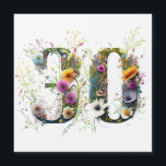 Happy 30th Birthday Wildflowers and birds<br><div class="desc">Happy 30th Birthday created using sprays of wildflowers</div>