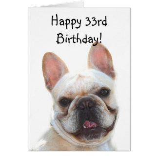 Happy 33rd Birthday Cards | Zazzle