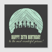 Happy 35th birthday to the most wonderful person (Front)