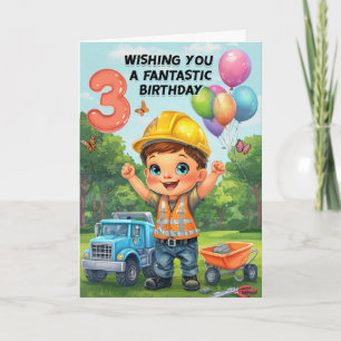 Happy 3rd Birthday Card