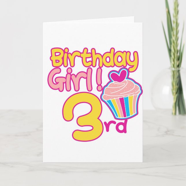 Happy 3rd Birthday! Card (Front)