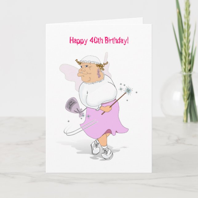 Happy 40th Birthday! Card (Front)