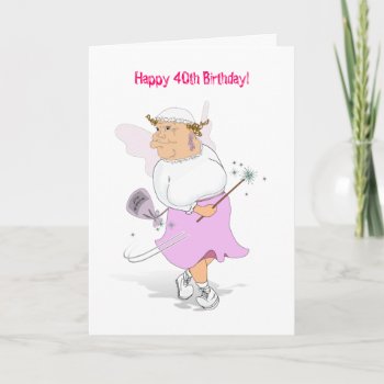 Happy 40th Birthday! Card by graphicdoodles at Zazzle