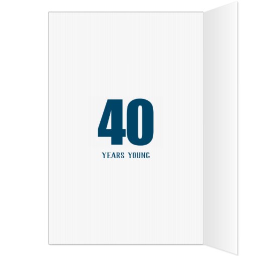 Happy 40th Birthday Dad Big 40 Photo Collage Card Zazzle