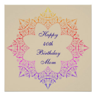happy birthday mom posters photo prints zazzle
