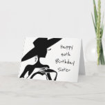 HAPPY **40th** BIRTHDAY ***SISTER*** CARD<br><div class="desc">HAVE LOVELY ***SISTER*** AND WHO IS HAVING A ****40th BIRTHDAY**** THEN GO FOR IT AND SEND OR GIVE THIS CUTE CARD TO HER TODAY! THANKS FOR STOPPING BY 1 OF MY 8 STORES</div>