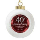 Happy 40th Wedding Anniversary