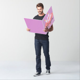 Happy 42nd Birthday Donut Cake Card