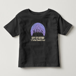 Happy 49th Birthday wishing saying quote Toddler T-shirt