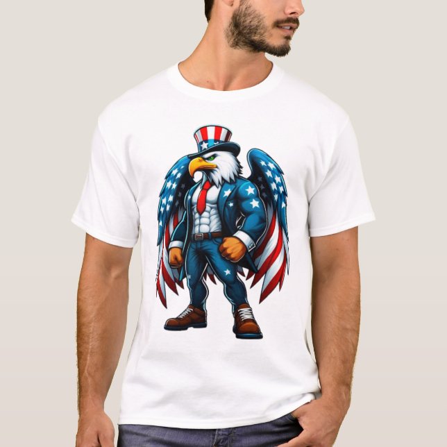 Happy 4 JULY T-shirt  (Front)