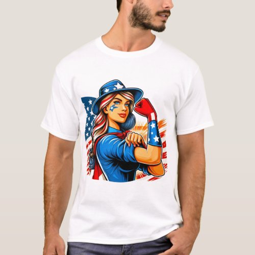 Happy 4 JULY T_shirt 