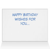 Happy 4th Birthday (Inside Horizontal (Top))