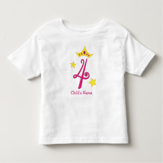 Happy 4th Birthday, Princess! Toddler T-shirt