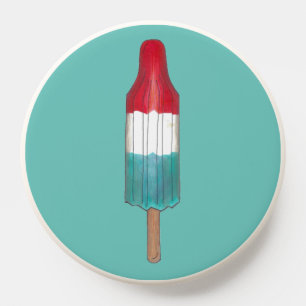 Happy 4th Fourth of July Rocket Pop Fireworks USA PopSocket
