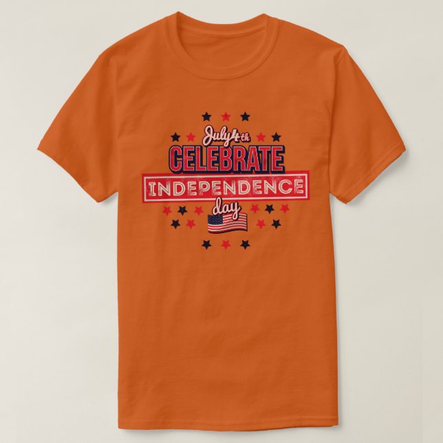 Happy 4th July (9) T-Shirt (Design Front)