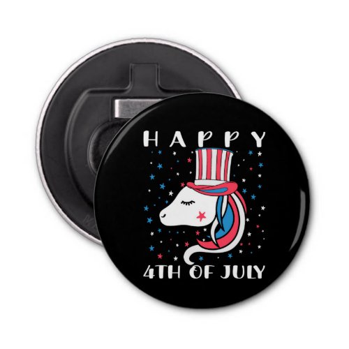 Happy 4th july american independence day bottle opener