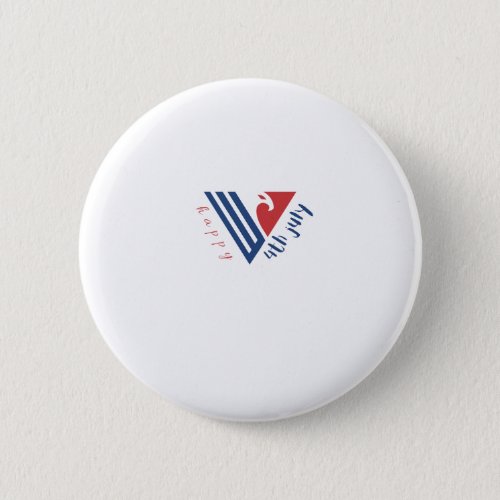 Happy 4th July Button