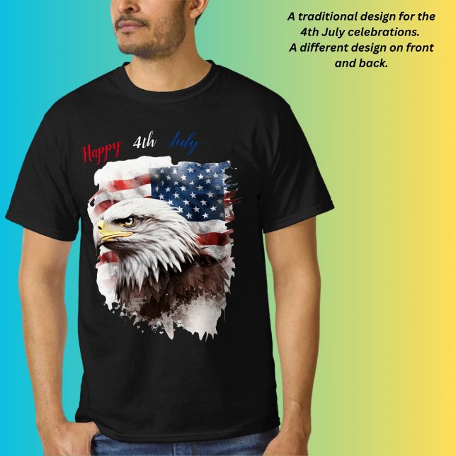 Happy 4th July  T-Shirt (Creator Uploaded)