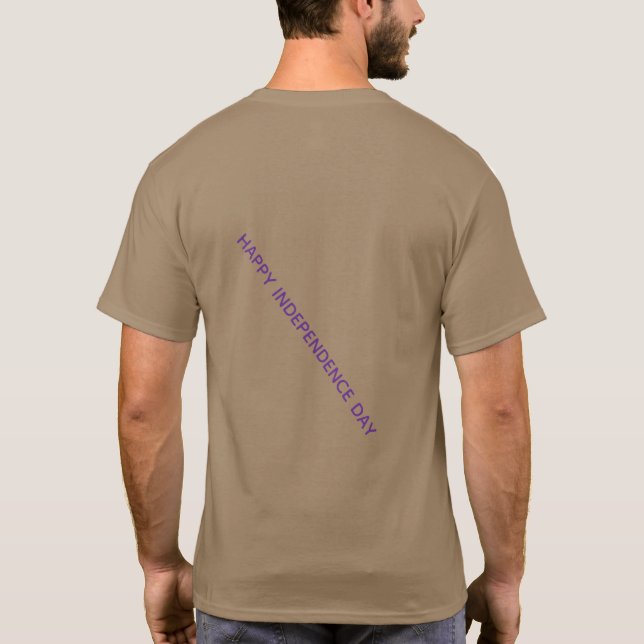 HAPPY 4TH JULY T-Shirt (Back)