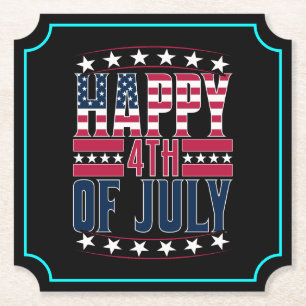 Happy 4th of July-69413 Paper Coaster