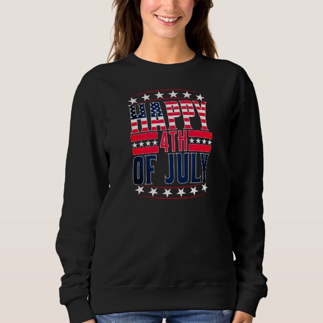 Happy 4th of July-69413 Sweatshirt (Front)
