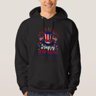Happy 4th of July America Celebrating Freedom 1 Hoodie
