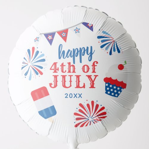 Happy 4th of July Balloon