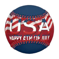 happy 4th of july baseball images