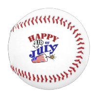 Happy 4th of July Baseball
