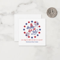 Happy 4th of July Business Sparkle | Realtor Mini