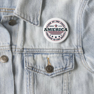 Happy 4th of july button