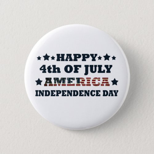 Happy 4th of july button
