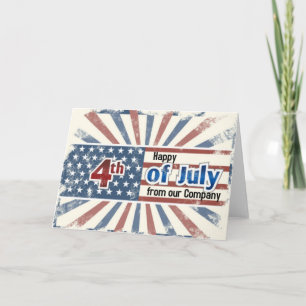 Happy 4th of july card