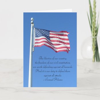 Happy 4th Of July Card by GoodThingsByGorge at Zazzle