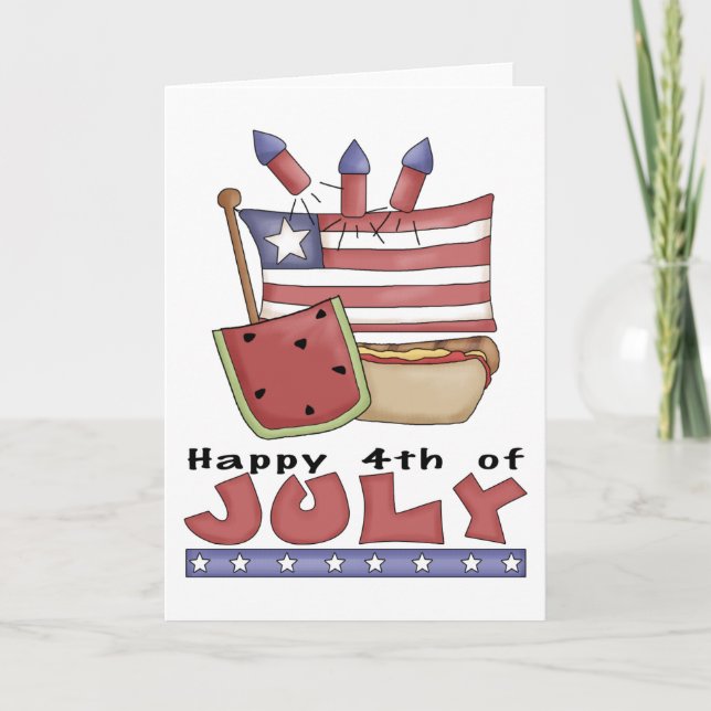 Happy 4th of July Card (Front)