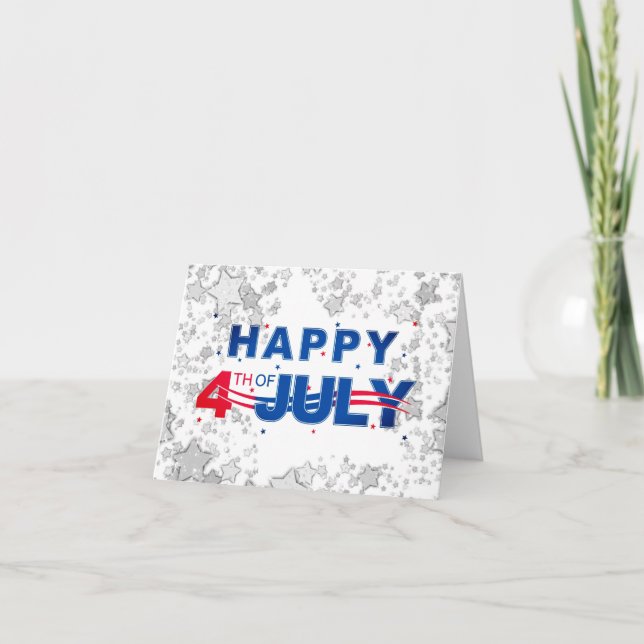 Happy 4th of July Card (Front)